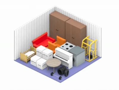 215 sq ft Storage storage unit