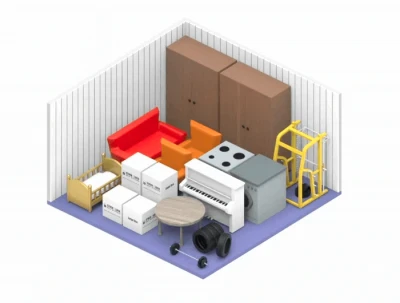 215 sq ft Storage storage unit