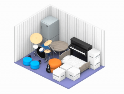 135 sq ft Storage storage unit